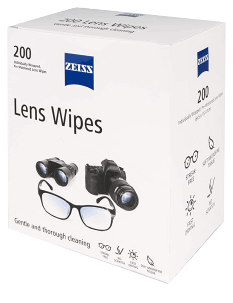 Lens Wipes Product Box 1